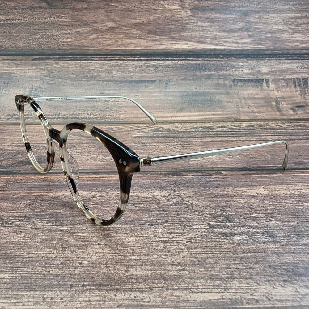 Warby Parker Langley W 7200 Tortoise Shell Cat Eye Eyeglasses 52-19-140
